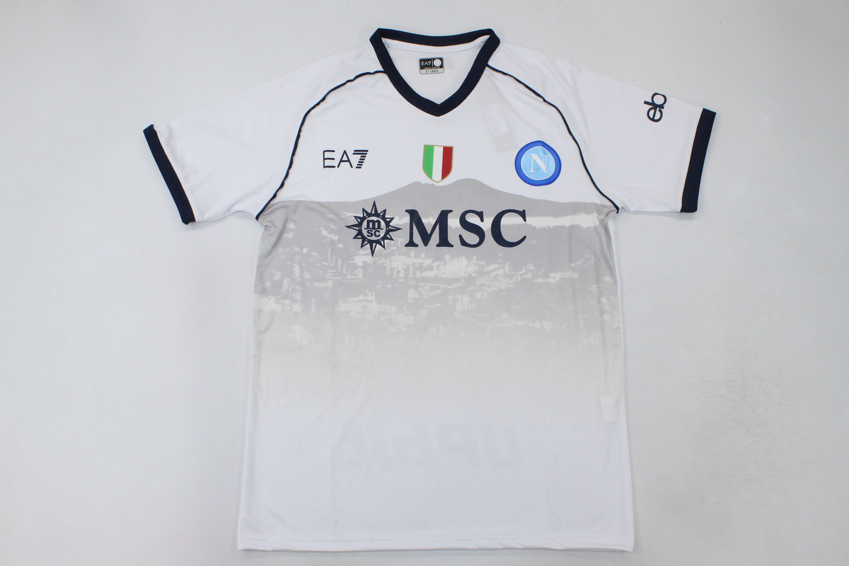 AAA Quality Napoli 23/24 Away White Soccer Jersey